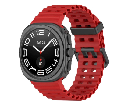 Pasek i akcesoria do zegarków TECH-PROTECT Iconband Pro do Galaxy Watch Ultra (47 mm) Crimson Red 5906302376315